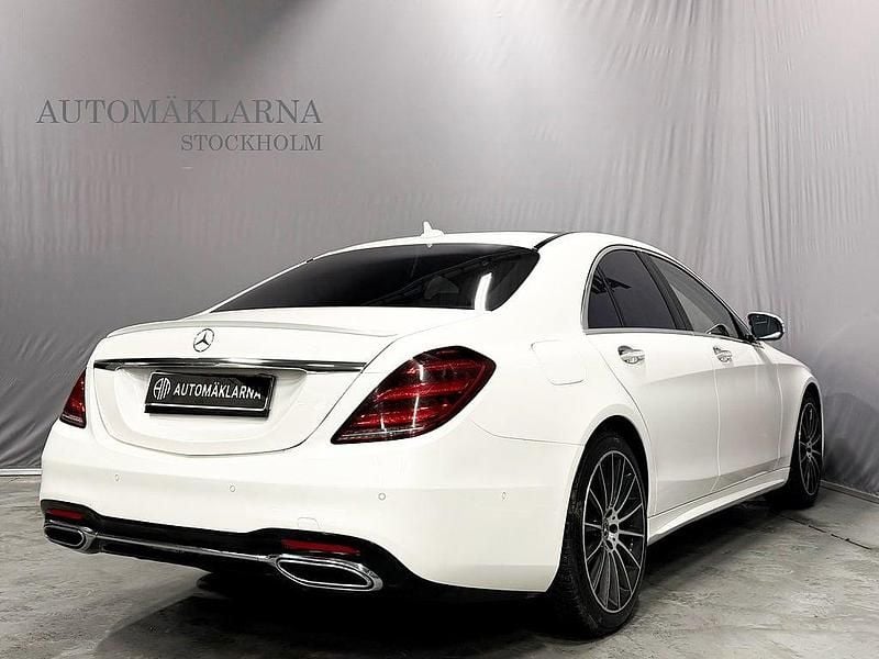 Begagnad Mercedes S400 AMG 340 HK (250 kW) 2018 Vit Sedan