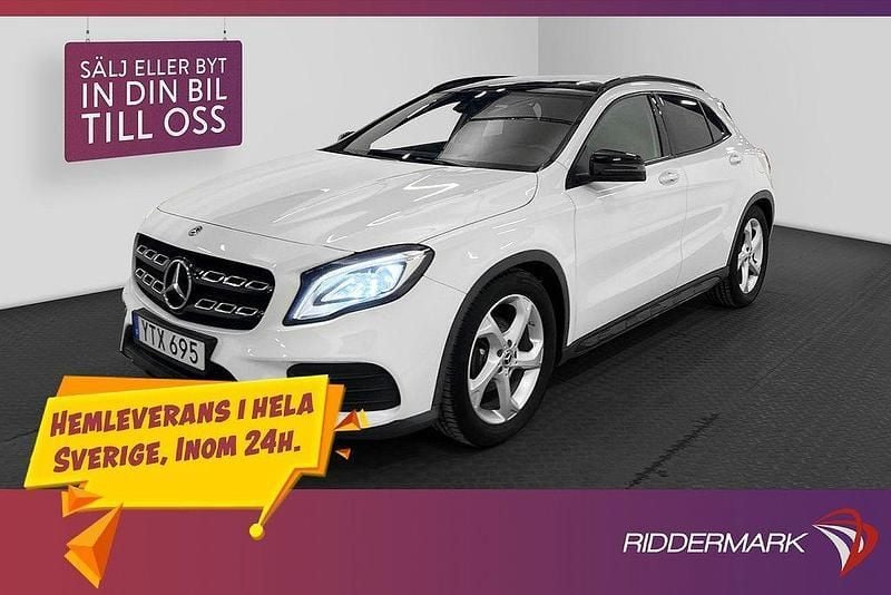 Vit Begagnad 2017 Mercedes GLA200 AMG SUV | 194 800 kr (Bra pris) - Bild 1/3