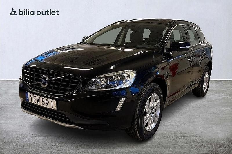 Begagnad Volvo XC60 Kinetic 150 HK (110 kW) 2016 Svart SUV