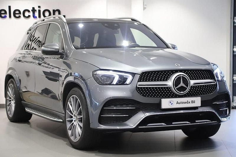 Grå Begagnad 2022 Mercedes GLE350 AMG SUV | 729 000 kr - Bild 1/2