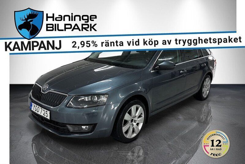 Grå Begagnad 2017 Skoda Octavia Kombi | 149 900 kr - Bild 1/4