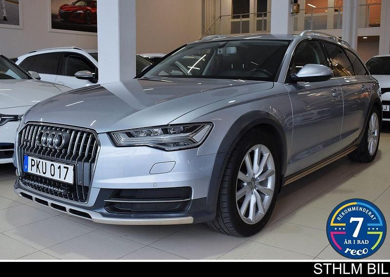 Silver Begagnad 2017 Audi A6 Allroad Ambition Kombi | 194 900 kr (Bra pris) - Bild 1/4