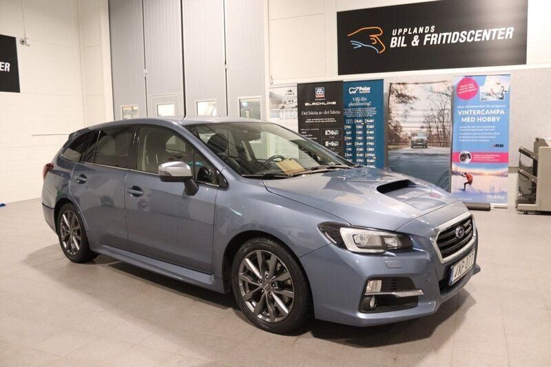 Ljusblå (blå metallic) Begagnad 2016 Subaru Levorg GT Kombi | 159 900 kr (Marknadspris) - Bild 1/4