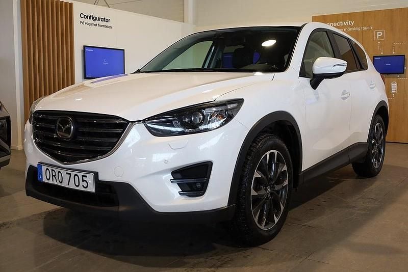 Begagnad Mazda CX-5 Optimum 192 HK (141 kW) 2016 Vit SUV