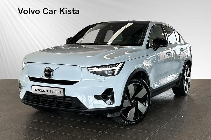 Begagnad Volvo EC40 Ultimate 188 kW (256 HK) 2024 Ljusblå SUV