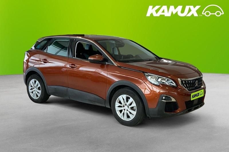 Cuprite paint/metallic lacquer Begagnad 2018 Peugeot 3008 Active SUV | 156 700 kr (Bra pris) - Bild 1/4