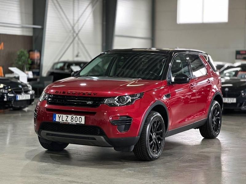 Röd Begagnad 2017 Land Rover Discovery Sport SUV | 159 900 kr (Bra pris) - Bild 1/4