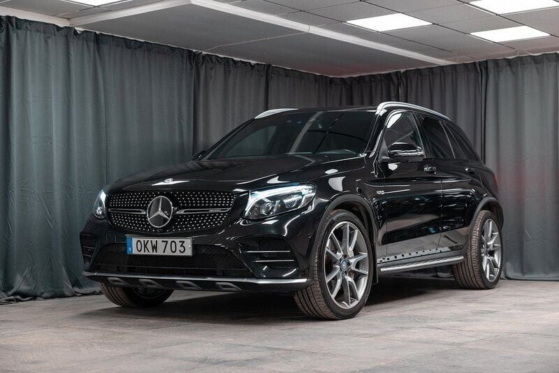 Svart Begagnad 2016 Mercedes GLC43 AMG AMG SUV | 449 000 kr (Superpris) - Bild 1/4