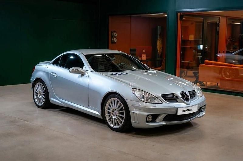 Silver Begagnad 2007 Mercedes SLK55 AMG AMG Cab | 489 900 kr - Bild 1/4