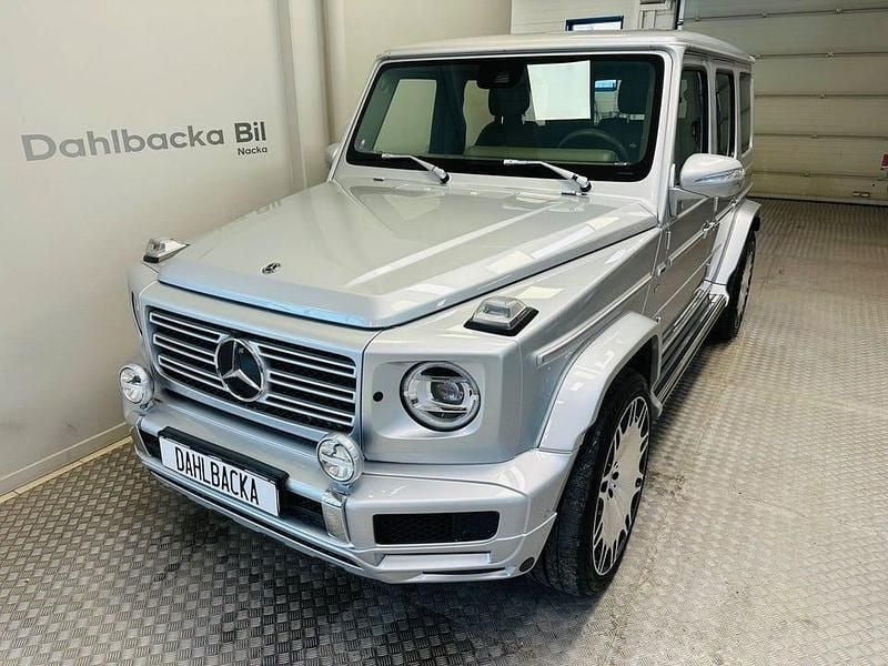 Begagnad Mercedes G500 422 HK (310 kW) 2018 Silver SUV