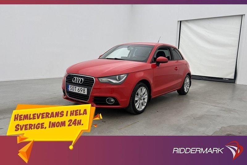 Röd Begagnad 2010 Audi A1 Proline Halvkombi | 114 800 kr (Marknadspris) - Bild 1/3