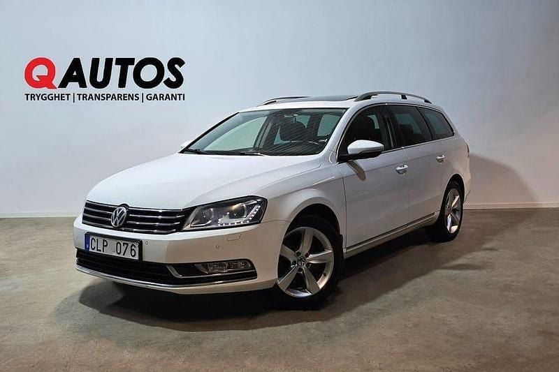 Vit Begagnad 2013 VW Passat Kombi | 114 900 kr (Dyr) - Bild 1/3