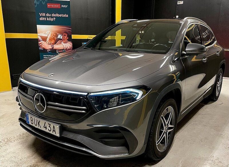 Begagnad Mercedes EQA250 AMG 140 kW (191 HK) 2021 Mörkgrå SUV