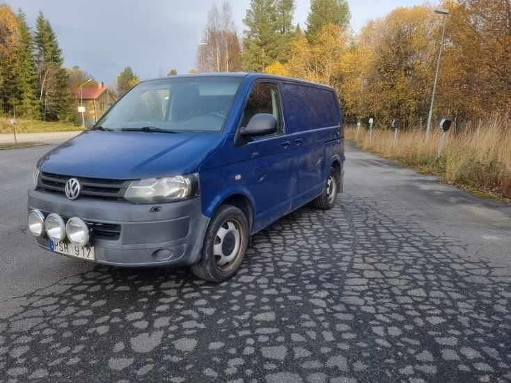 Blå Begagnad 2012 VW T5 Van | 49 500 kr - Bild 1/4