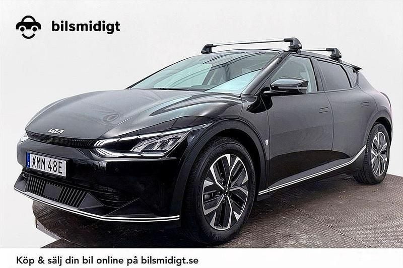 Svart Begagnad 2023 Kia EV6 4 SUV | 439 900 kr - Bild 1/3