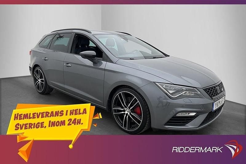 Ljusgrå Begagnad 2017 Seat Leon ST CUPRA Kombi | 228 800 kr (Marknadspris) - Bild 1/3