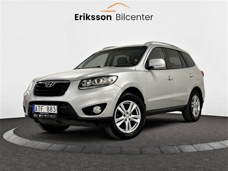 Silver Begagnad 2010 Hyundai Santa Fe SUV | 79 900 kr (Marknadspris) - Bild 1/4