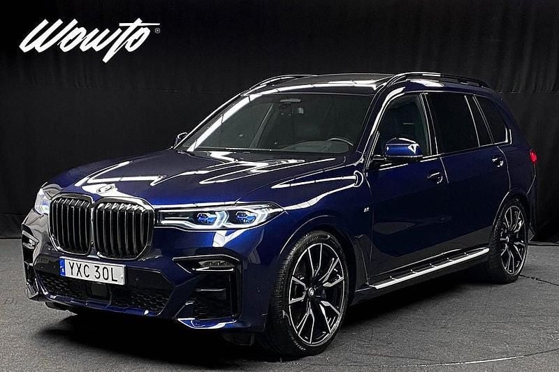 Begagnad BMW X7 M Sport 334 HK (245 kW) 2022 Blå SUV