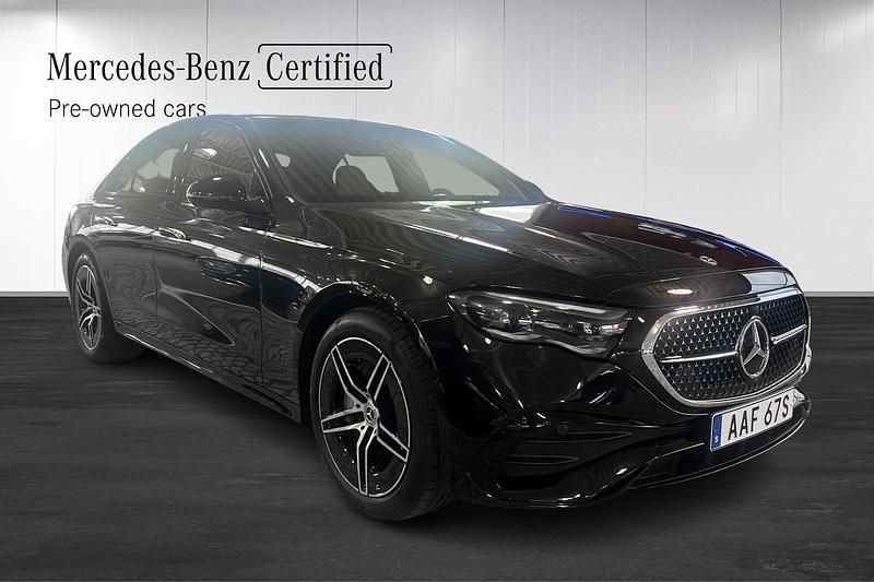 Begagnad Mercedes E300 Advanced 2025 Svart Sedan
