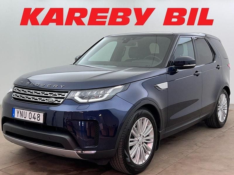 Blå Begagnad 2017 Land Rover Discovery 5 HSE SUV | 329 900 kr (Lite dyr) - Bild 1/3