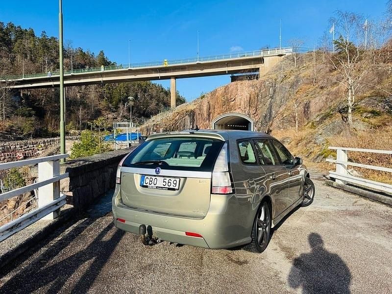 Begagnad Saab 9-3 Vector 150 HK (110 kW) 2008 Grön
