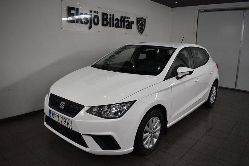 Vit Begagnad 2021 Seat Ibiza Style Halvkombi | 119 500 kr (Marknadspris) - Bild 1/4