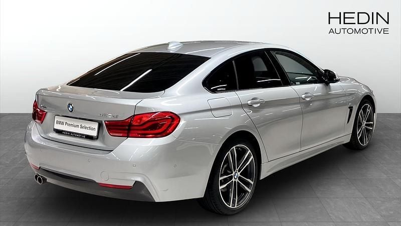 Begagnad BMW 420 Gran Coupé 2018 Silver Sportkupé