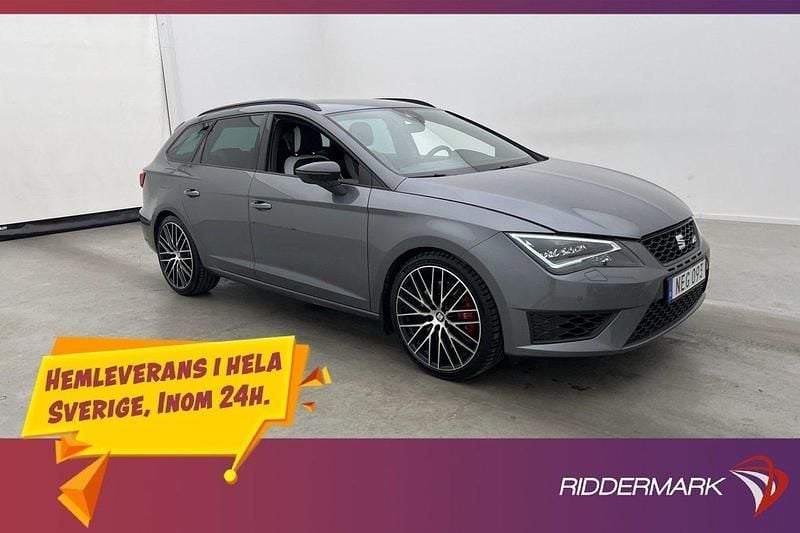 Mörkgrå (mgrå) Begagnad 2016 Cupra Leon Kombi | 214 900 kr (Marknadspris) - Bild 1/3