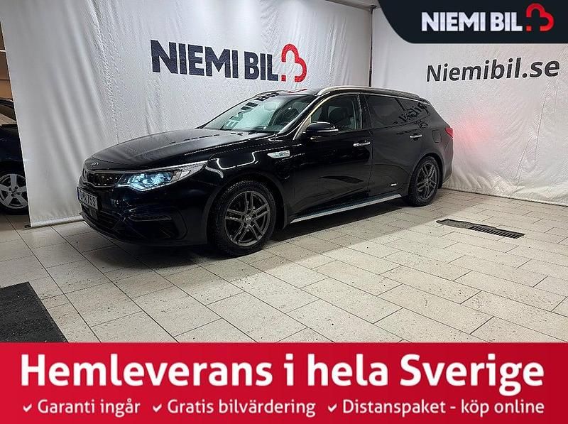 Svart Begagnad 2019 Kia Optima Advance Kombi | 188 800 kr - Bild 1/3