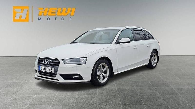 Vit Begagnad 2013 Audi A4 Kombi | 139 800 kr (Dyr) - Bild 1/4