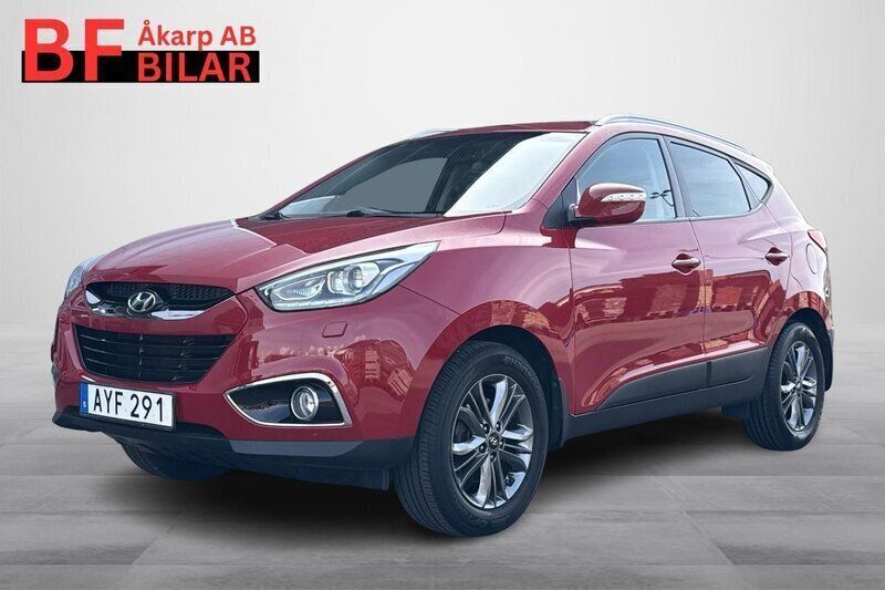 Röd Begagnad 2013 Hyundai ix35 Premium SUV | 159 500 kr (Lite dyr) - Bild 1/3