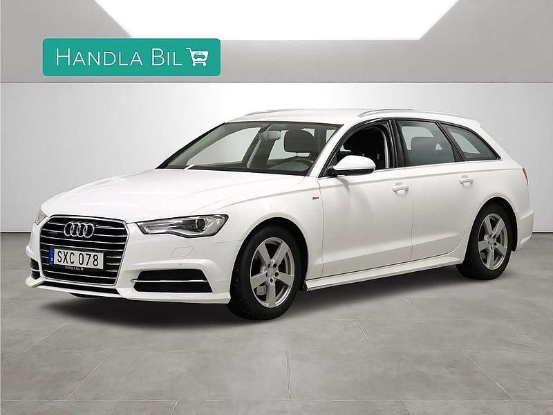 Vit Begagnad 2015 Audi A6 S-Line Kombi | 199 900 kr (Marknadspris) - Bild 1/4