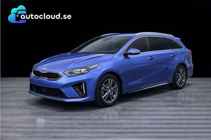 Begagnad Kia Ceed GT-Line 140 HK (102 kW) 2019 Blå Halvkombi