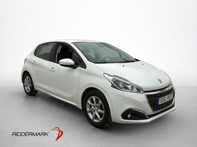 Begagnad Peugeot 208 82 HK (60 kW) 2018 Vit Halvkombi
