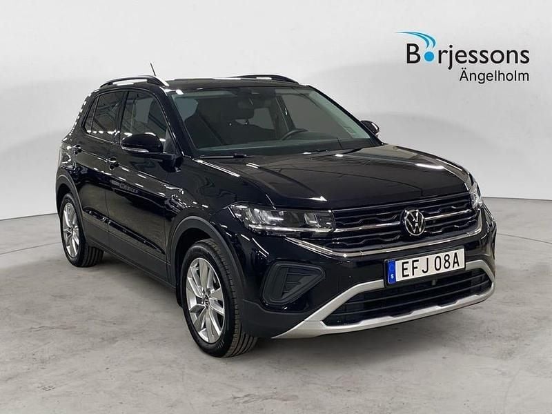 Svart Begagnad 2024 VW T-Cross SUV | 207 000 kr (Marknadspris) - Bild 1/4