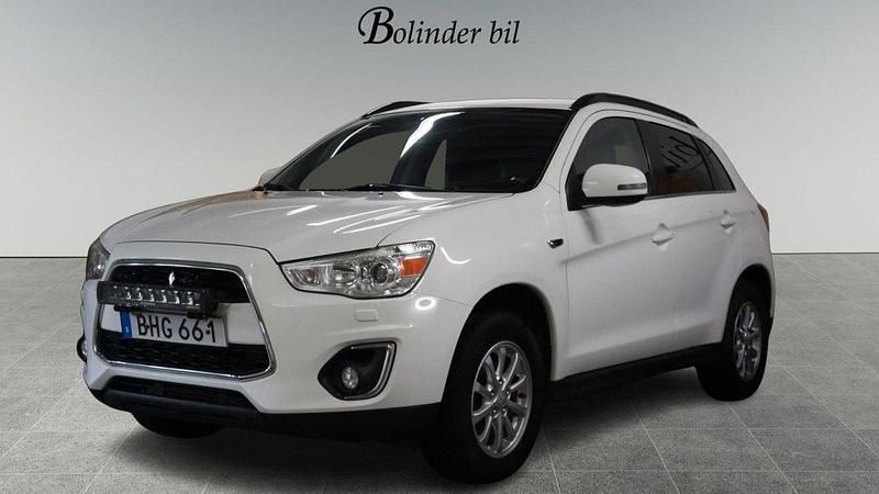 Vit Begagnad 2014 Mitsubishi ASX Comfort Edition SUV | 99 800 kr (Marknadspris) - Bild 1/4
