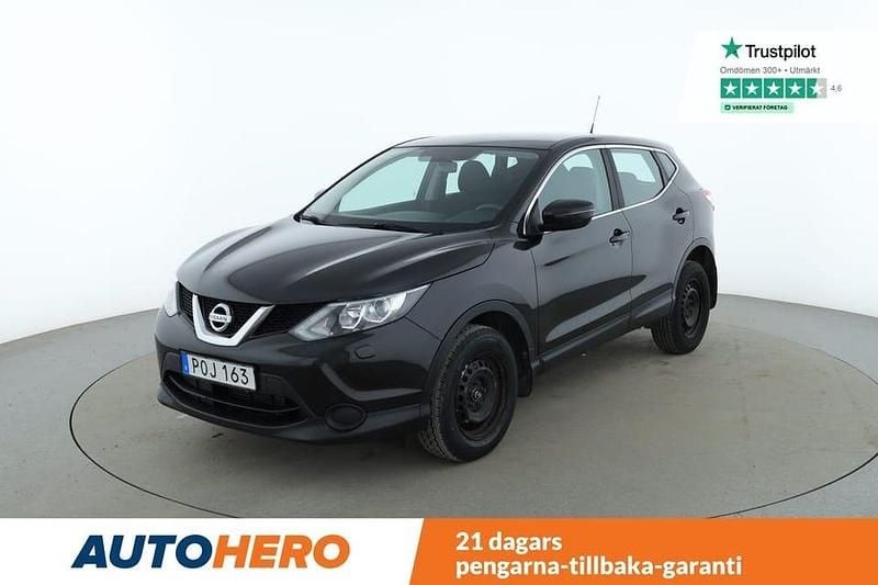 Svart Begagnad 2016 Nissan Qashqai SUV | 149 000 kr (Marknadspris) - Bild 1/4
