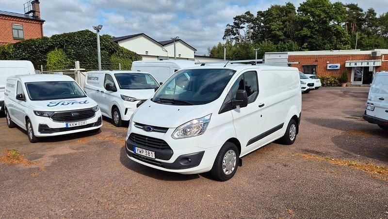 Vit Begagnad 2018 Ford Transit Custom Van | 198 750 kr - Bild 1/4