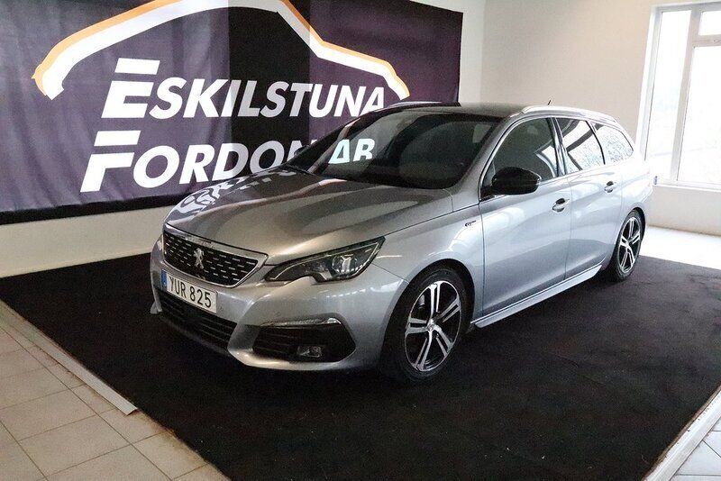 Grå Begagnad 2018 Peugeot 308 GT Kombi | 136 900 kr (Bra pris) - Bild 1/4