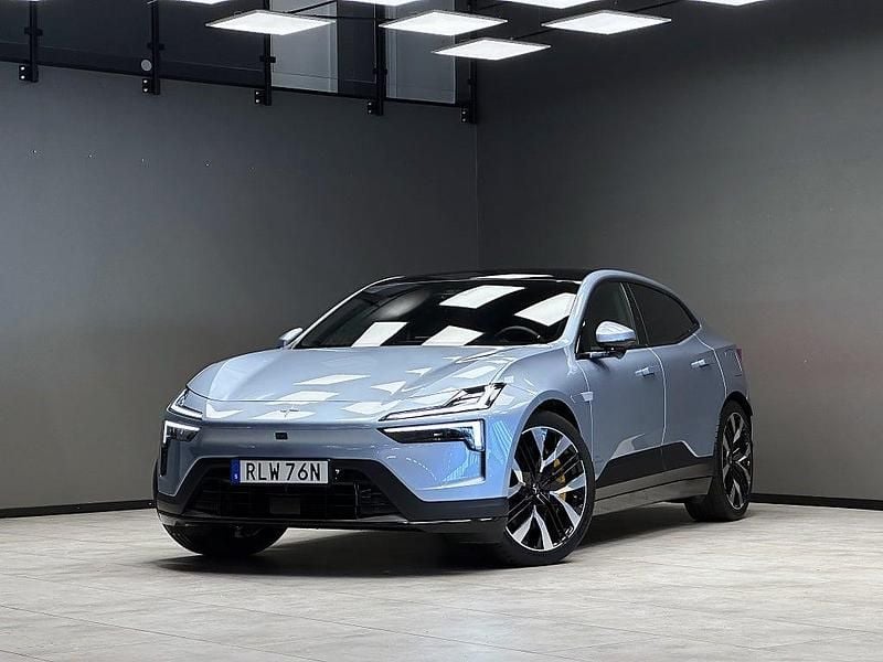 Begagnad Polestar 4 Performance 400 kW (544 HK) 2024 Ljusblå SUV