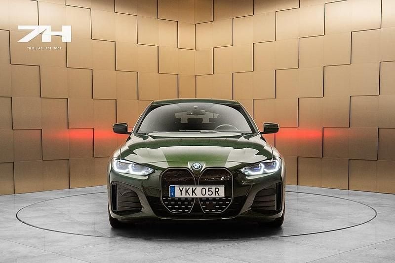 Begagnad BMW i4 M Sport 250 kW (340 HK) 2023 Grön Sedan