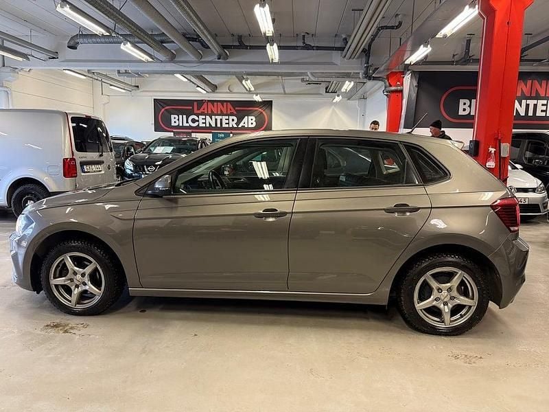 Begagnad VW Polo 90 HK (66 kW) 2019 Grå metallic Halvkombi