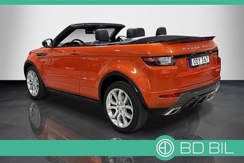 Begagnad Land Rover Range Rover evoque HSE Dynamic 150 HK (110 kW) 2016 Orange Cab
