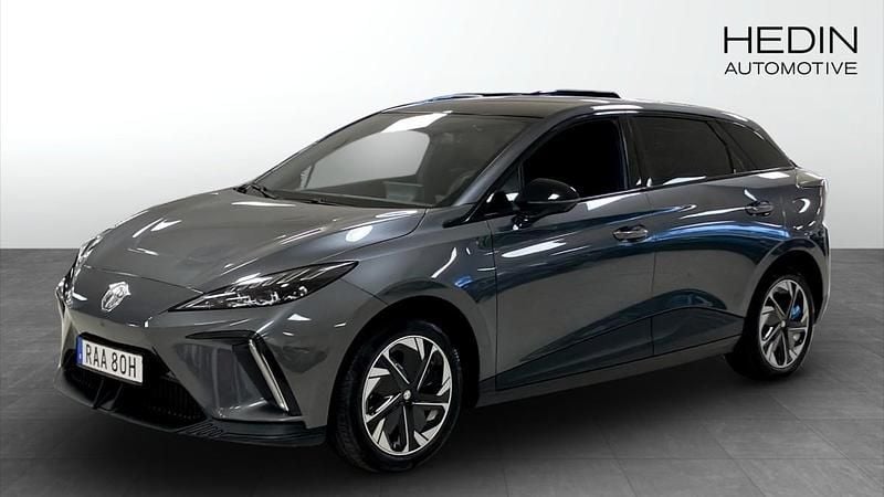 Grå (grey) Begagnad 2022 MG MG4 EV Luxury Halvkombi | 279 900 kr - Bild 1/4