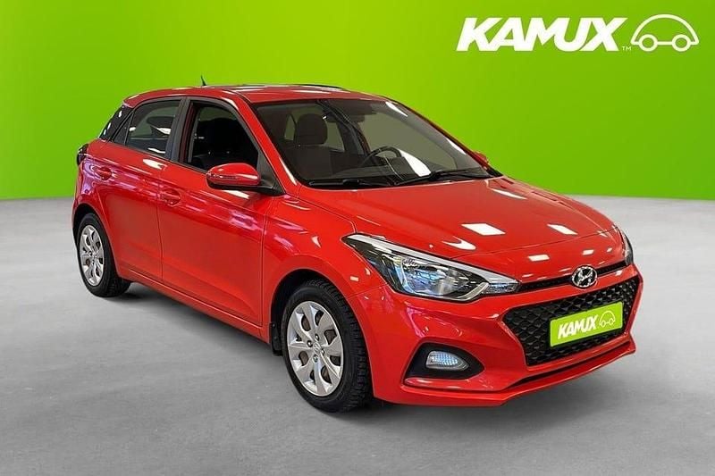 Röd Begagnad 2020 Hyundai i20 Comfort Halvkombi | 99 800 kr (Bra pris) - Bild 1/4