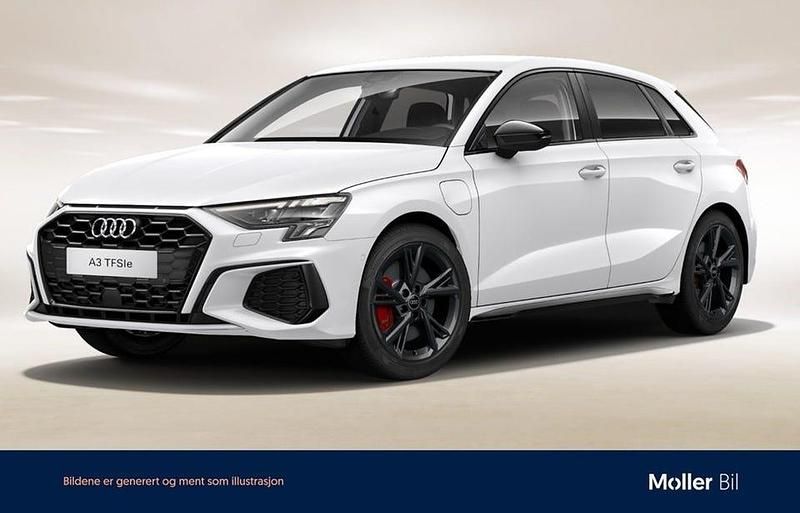 Begagnad Audi A3 S-Line 150 HK (110 kW) 2021 Vit Sedan