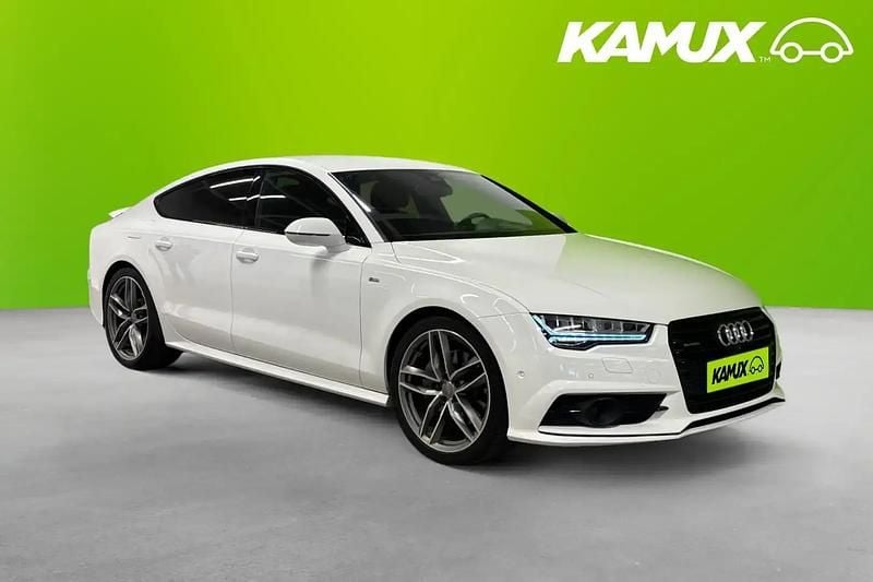 Vit Begagnad 2016 Audi A7 S-Line Halvkombi | 279 900 kr (Marknadspris) - Bild 1/4