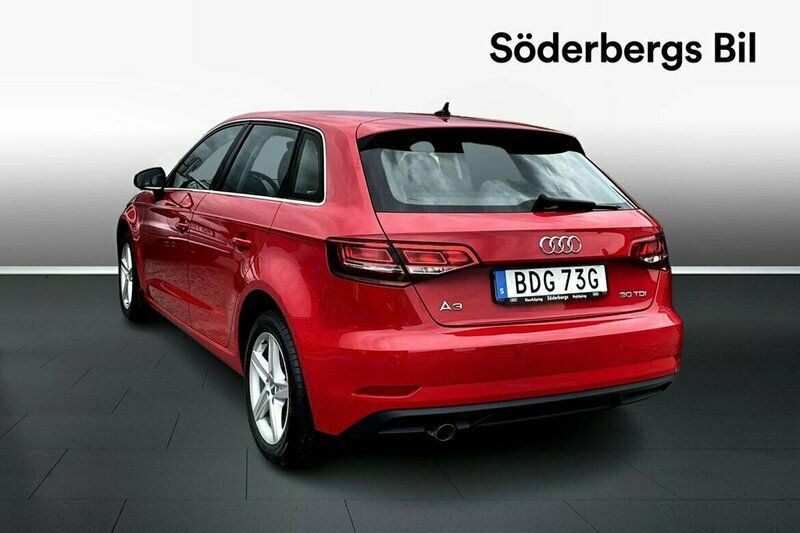 Såld Audi A3 Sportback 30 TDI Prol., begagnad 2019, 5 413 mil i Norrköping