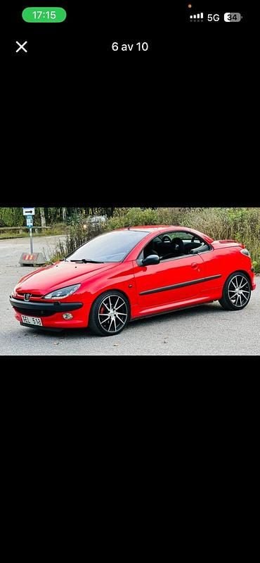 Begagnad 2002 Peugeot 206 CC Cab | 15 000 kr (Lite dyr) - Bild 1/4