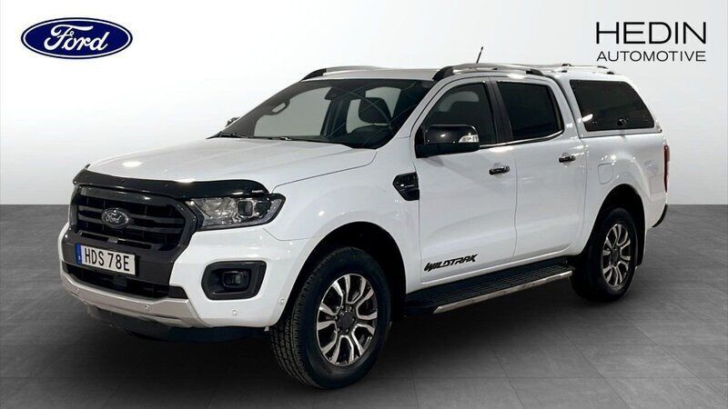 Vit (white) Begagnad 2022 Ford Ranger Wildtrack Pickup | 449 900 kr (Dyr) - Bild 1/4